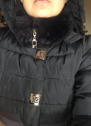 Пуховичок зимнее пальто-скидка на доставку гарантирована🌺😀4 фото