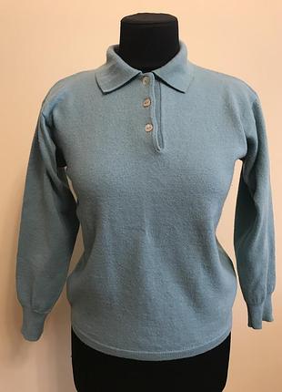Поло свитерок шерстяной тёплый мягкий