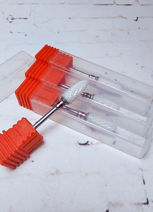 Фреза керамическая, с красной насечкой.