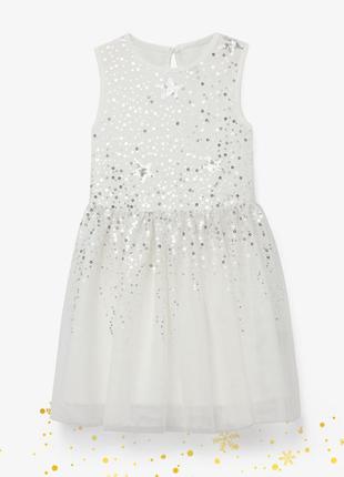 Платье фатин звезды