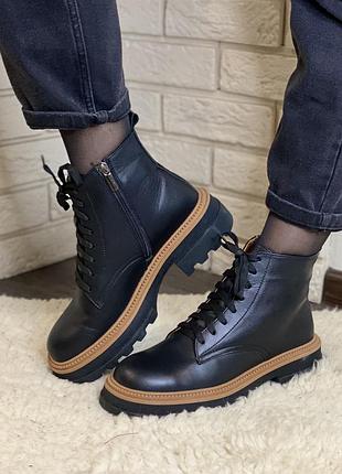 Кожаные ботинки 3