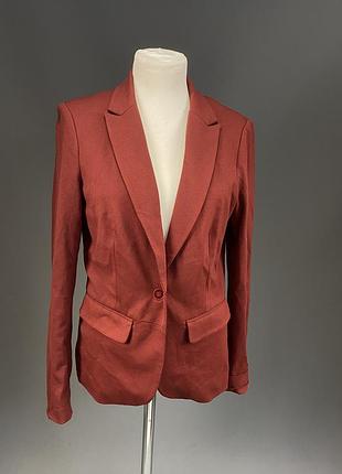 Пиджак edc, стильный, трикотажный