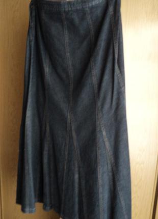 Модная юбка джинсовая1 фото