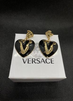 Брендові сережки у стилі versace 🔥⚡️