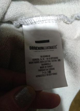 Толстовка лонгслив свитшот худи реглан кофта dr denim jeansmakers ☕ размер m/40-42рр9 фото