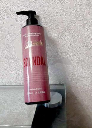 Jean paul gaultier scandal💥оригінал парфум лосьйон для тіла 200 мл4 фото