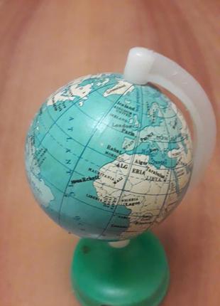 Миниатюрный глобус модель земли планеты ссср2 фото