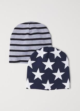 Набір демі- шапок h&m р. 1,5-4 роки.
