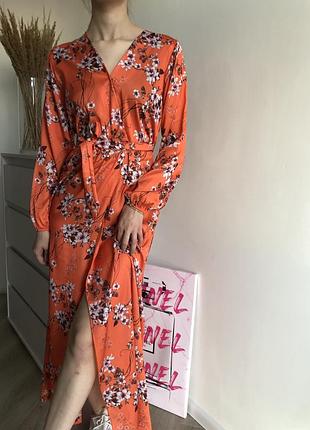 Стильное платье длинное 7