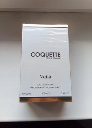 Парфюмированная вода voila coquette