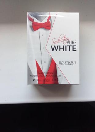 Парфюмированная вода мужская boutique seduction pure white