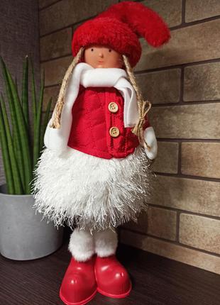 Фигура игрушка девочка ангел под елку на подарок игрушка