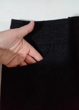 Теплая юбка карандаш мини 60% шерсти  jake*s4 фото