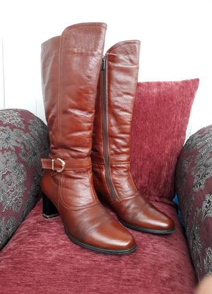 Зимние сапожки 100% кожа