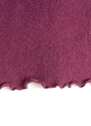 Кашемировый трикотажный шарф