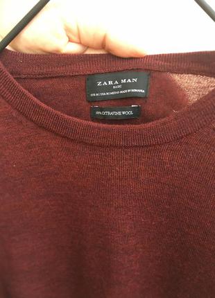 Светр вовняний zara5 фото