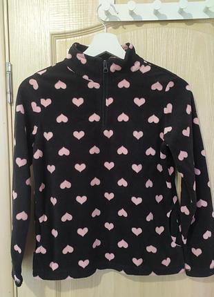 Флисовая кофта 10-12