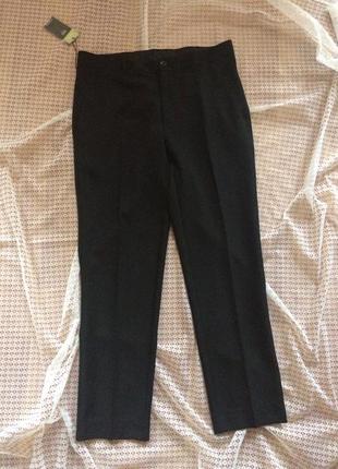 Базові чорні, завужені брюки marks&spencer3 фото