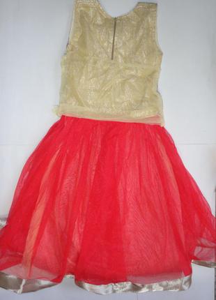 Ошатне плаття 10-14 років святкове плаття (ог 68, дл.96)2 фото