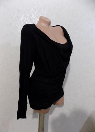 Кофта чорна з хомутом фірмова steps розмір 44-46