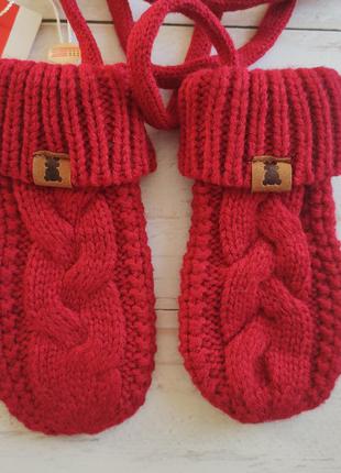 Теплі рукавиці original marines італія р. на 1-2 роки, рукавиці рукавиці теплі
