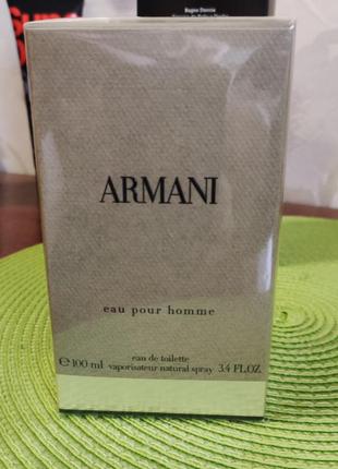 Знаменитая классика! giorgio armani eau pour home, 100 ml, оригинал!