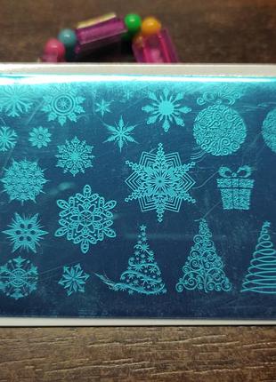 Пластина для стемпинга ногтей маникюра пластина для стемпінга нігтів манікюру дизайну