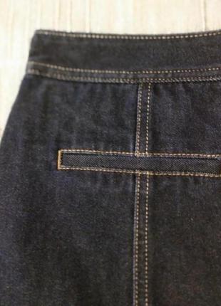 Темно-серая джинсовая юбка-карандаш от бренда autograph5 фото