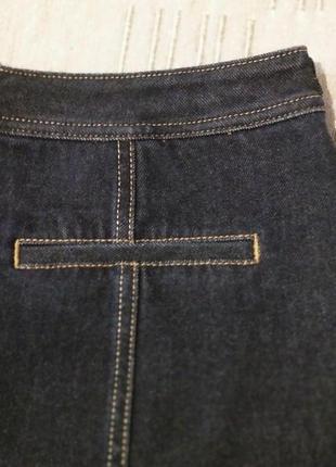 Темно-серая джинсовая юбка-карандаш от бренда autograph7 фото