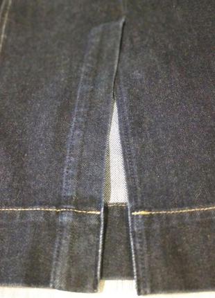 Темно-серая джинсовая юбка-карандаш от бренда autograph8 фото