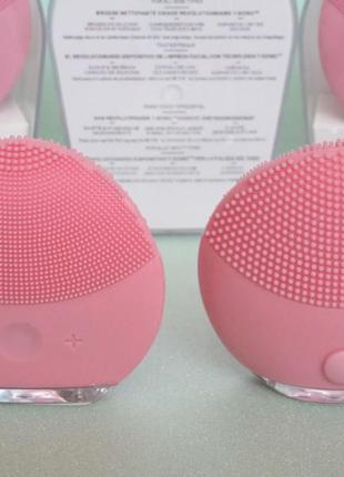 Массажер щетка для очищения лица forever lina facial cleansing brush2 фото