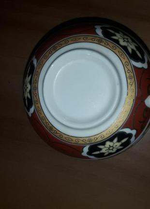 Маленькая декоративная чашка для кофе с китайскими узоров4 фото