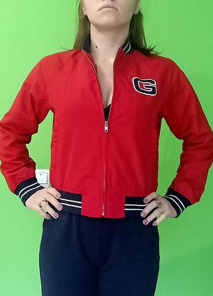 Бомбер короткий