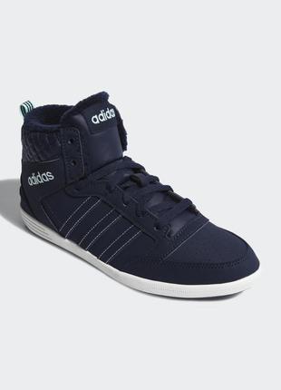 Демисезонные высокие кеды adidas б/у