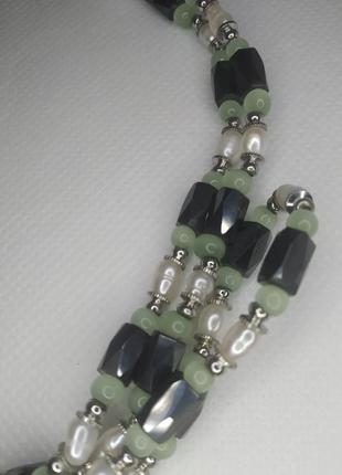 Намисто магнітні намисто довгі перли5 фото