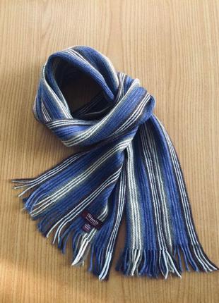 Дорогий стильний шалик (стильный шарф ) t.m. lewin мериносова вовна.2 фото