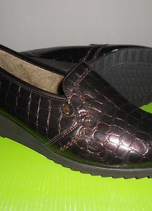 Туфли, туфлі на меху ara р. us9.5/ 41/26-26,5см. новые. сток