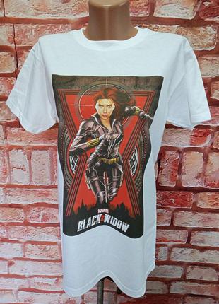 Футболка black widow marvel2 фото