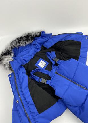 Зимовий комплект синій куртка та штани до -30 морозу5 фото