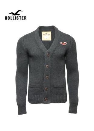 Мужской кардиган hollister1 фото