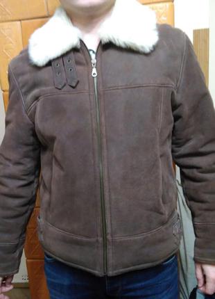 Куртка шкіряна зимова valerio vici куртка кожаная зимняя
