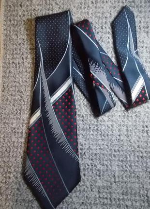 Ретро галстук широкий