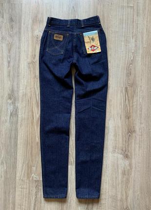 Мужские винтажные зауженые джинсы с высокой посадкой lee cooper england3 фото