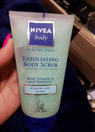 Боди скраб nivea