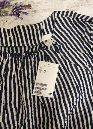 Блузка, блуза, сорочка h&m( zara), розмір xs/s (uk 4)5 фото