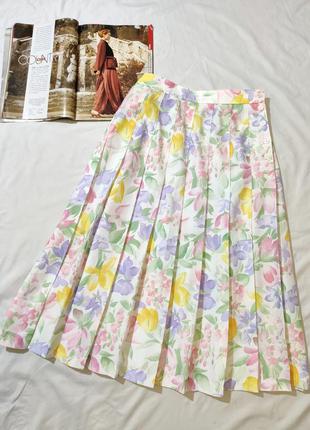 St.michael чудесная плиссированная юбка  миди eur 50