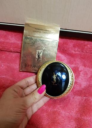 Пудра для лица  2 в 1 ysl