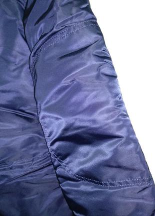 Куртка alpha industries аляска slim fit n-3b parka темно-синяя 3хl5 фото