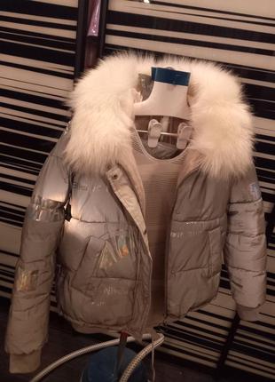 Зимова куртка 44 р2 фото