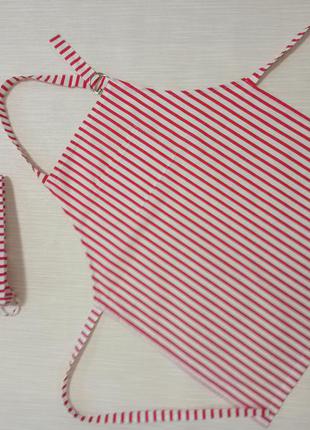 Детский фартук и колпак "поваренок"